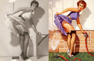 Illustration for article titled Even Classic Pin-Ups Were Retouched